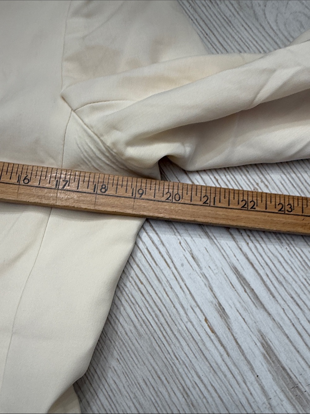 The Row Ivory Schoolboy Blazer Wool Stretch size 12 - Picture 10 of 12